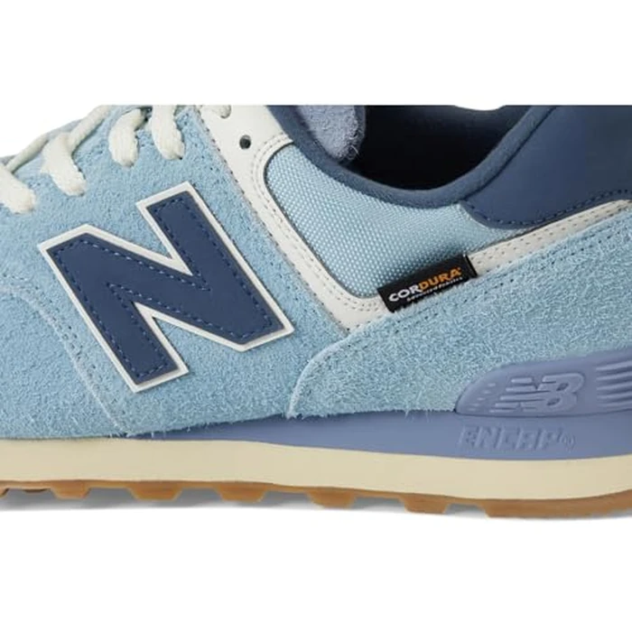 New Balance Unisex-Adult 574 V2 Unisex Sneaker, Light Blue/Indigo, Men 4 M/Women 5.5 W by New Balance - Image 6