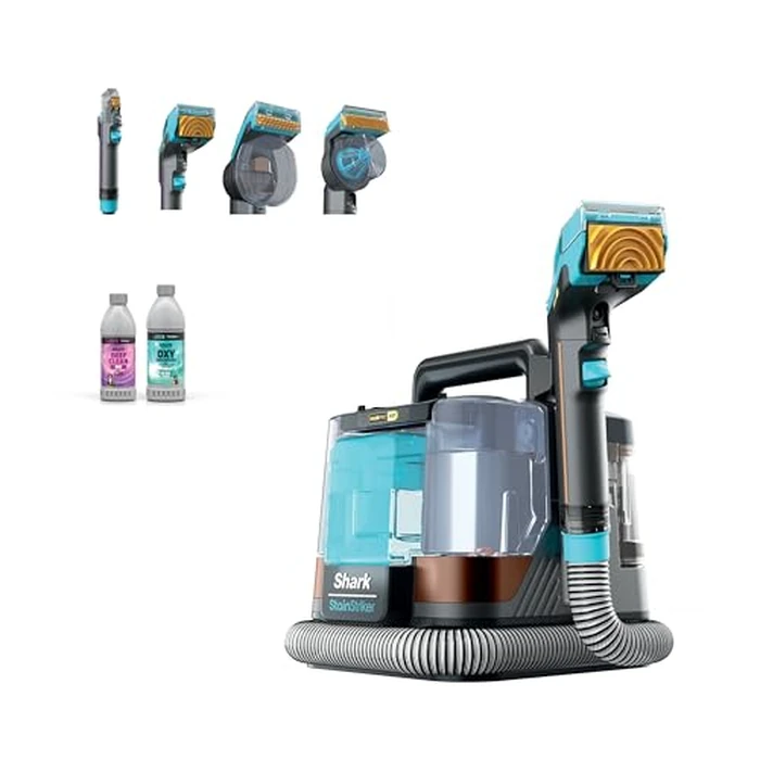 Shark StainStriker HairPro Pet, Portable Spot, Stain, & Odour Eliminator for Carpets, Area Rugs, Upholstery, Cars, with Bonus Accessories and Cleaning Solutions, Perfect for Pets, Copper, PX251C by Shark - Image 1