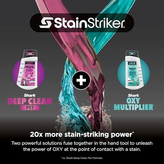 Shark StainStriker HairPro Pet, Portable Spot, Stain, & Odour Eliminator for Carpets, Area Rugs, Upholstery, Cars, with Bonus Accessories and Cleaning Solutions, Perfect for Pets, Copper, PX251C by Shark - Image 4