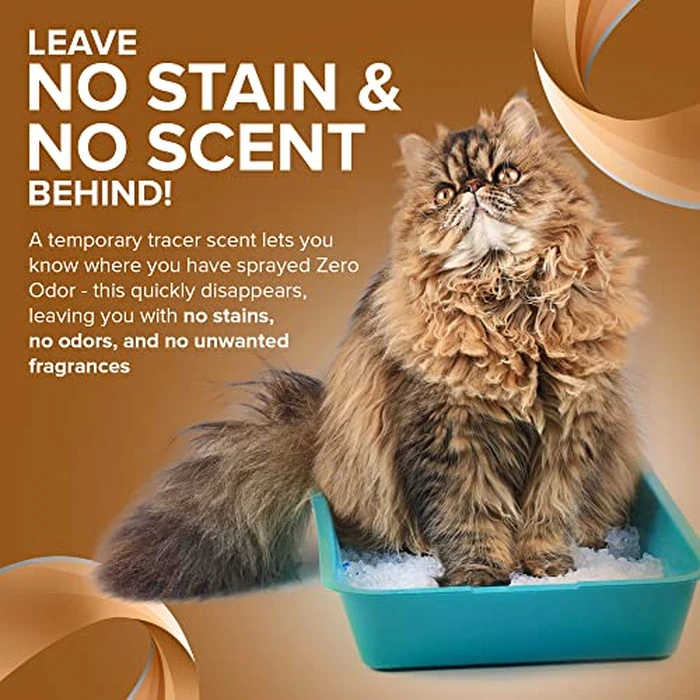 Zero Odor - Pet Stain Remover & Odor Eliminator - Permanently Remove Stain & Odor with Patented Technology Best for Carpet, Furniture, Floors, Pet Bed- Look and Smell Great, 16oz (Over 400 Sprays) by Zero Odor - Image 9