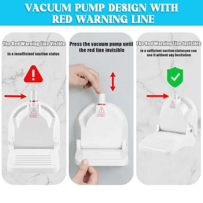 Foldable Shower Foot Rest for Shaving Legs|Reusable Foot Pedal with Strong Suction Force | Shower Step with Anti-Slip Pedal | Shower Stool for Pregnant Woman & Back Pain Suffers by Apaspoil - Image 6