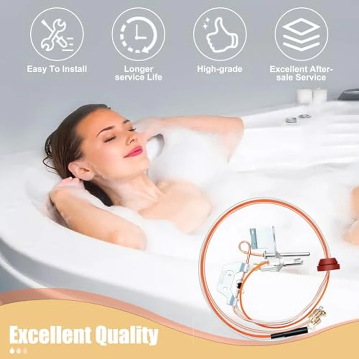 9003542 Natural Gas Pilot Assembly for Reliance, A.O.Smith, Kenmore, State GS and GSX Water Heater, 9003542 Pilot Assembly Replacement for 100109295 18324-190 9003542005 by Dozont - Image 6