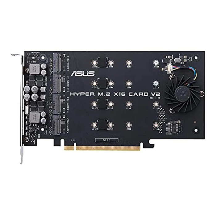 ASUS Hyper M.2 x16 Card v2 4 x M.2 Socket 3 by ASUS - Image 3