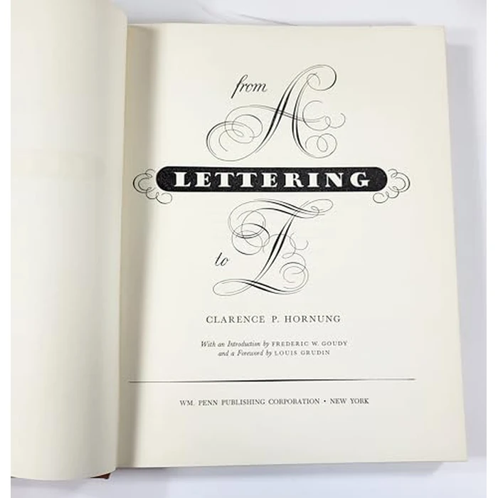 Lettering from A to Z by Wm. Penn Pub. Corp - Image 1