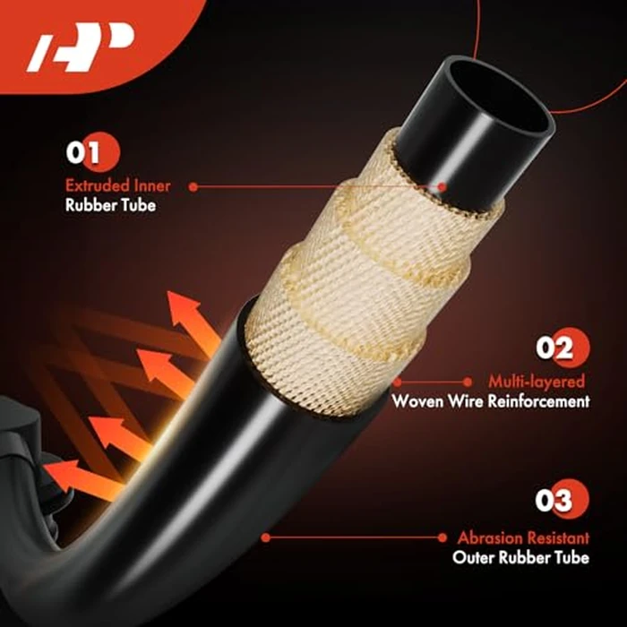 A-Premium A/C Liquid Line Hose Assembly Compatible with Toyota Prius, 2010 2011, 1.8L, Condenser to Evap, w/o Orifice Tube by A-Premium - Image 5