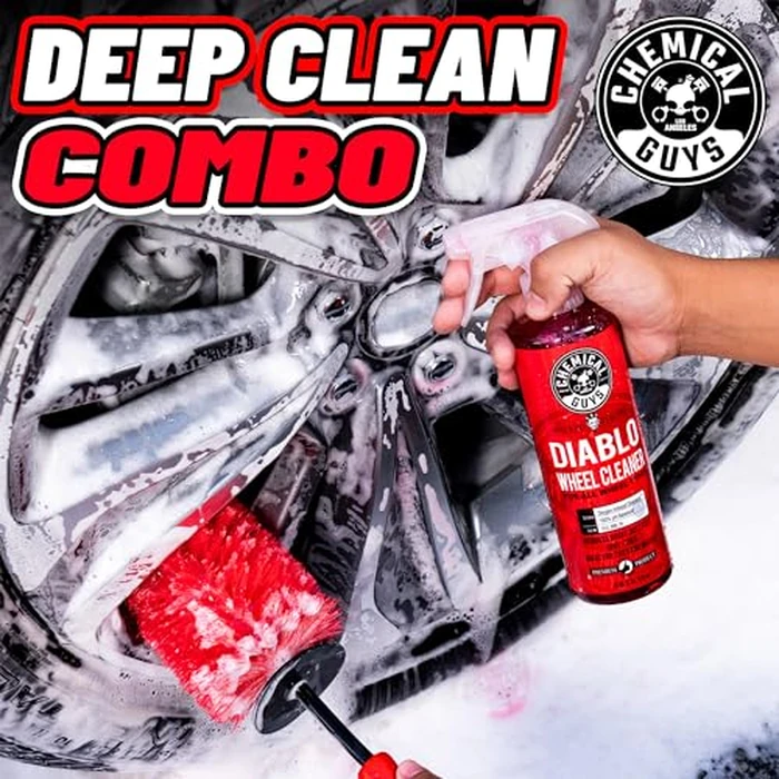 Chemical Guys Diablo Wheel Cleaner Spray - 2 Pack 16 oz Bottles, Safe on All Wheel & Rim Finishes, Sprayable Formula Removes Brake Dust, Dirt & Grime, Car Care for Trucks, SUVs, Motorcycles & RVs by Chemical Guys - Image 2