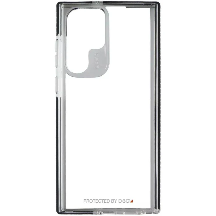 ZAGG Gear4 Piccadilly Series Hard Phone Case for Samsung Galaxy S22 Ultra - Clear/Black by ZAGG - Refurbished - Brand New condition - US$20.98