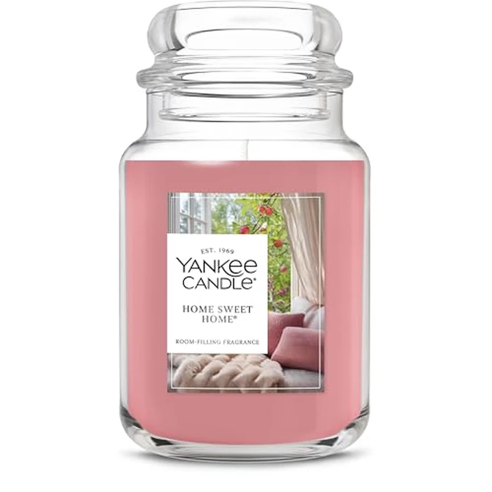 Yankee Candle Home Sweet Home Scented Candle, 22oz Large Jar, Up to 150 Hour Burn Time, Giftable by Yankee Candle - Used - Like New condition