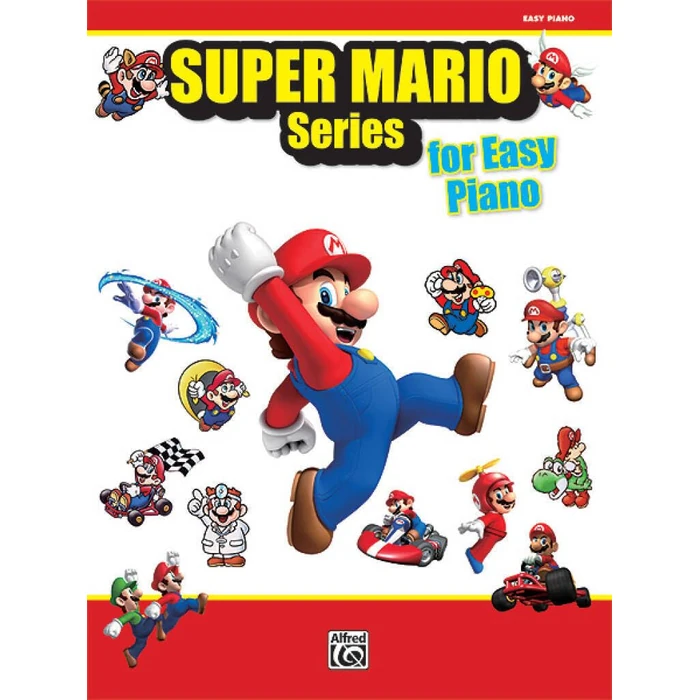Super Mario for Piano: 34 Super Mario Themes Arranged for Easy Piano by Alfred Music - Used - Acceptable condition - US$8.03