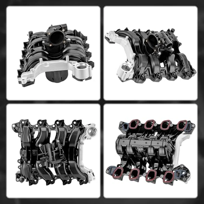615-375 Engine Upper Intake Manifold with Gasket ＆ Thermostat Kit Compatible with Ford 2007 2008 E-150 E-250 F-150 Lobo V8 4.6L Replace# 615375 7L3Z-9424-F 7L3Z9424F 019495456162 by GDUKOP - Image 6
