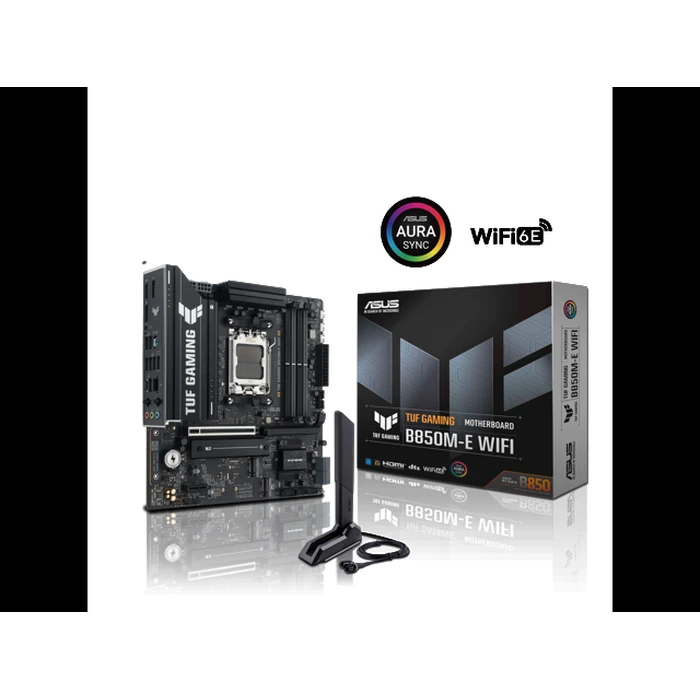 ASUS TUF GAMING B850M-E WIFI Micro ATX Motherboard by ASUS - Open Boxproduct Type condition - US$101.00