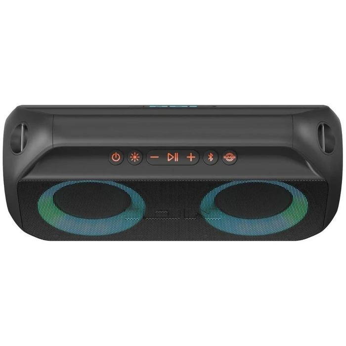 ION Audio Uber Boom Ultra Water-Resistant Bluetooth Stereo Boombox with Lights - Black by ION Audio - Image 4