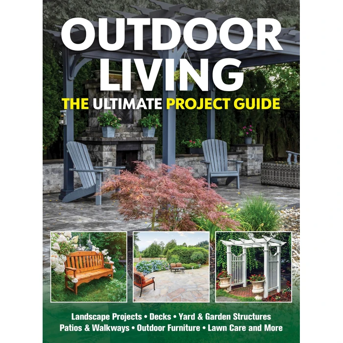Outdoor Living: The Ultimate Project Guide (Fox Chapel Publishing) DIY Backyard Projects for Decks, Patios, Garden Structures, Outdoor Furniture, Hardscaping, and Lawn Care by Fox Chapel Publishing - Used - Like New condition - US$21.69