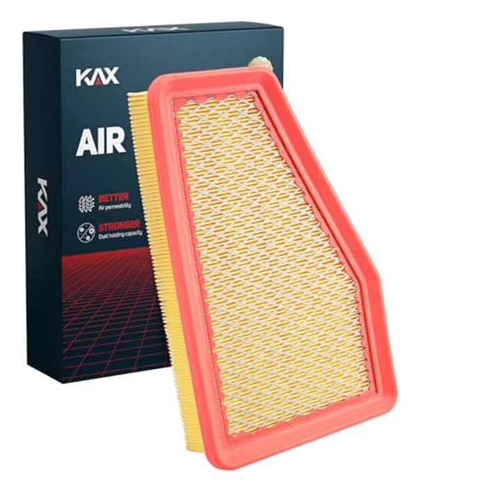 KAX Engine Air Filter, CA12371 Replacement for Jeep Cherokee 2019-2022 2.4L, 3.2L 2023 2.4L Only, Advanced Air Filter Media, Increased Acceleration by KAX - Used - Very Good condition