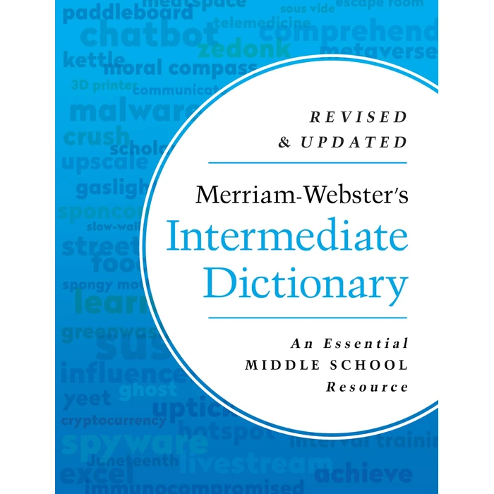 Merriam-Webster's Intermediate Dictionary - Middle School Dictionary - Features 70,000+ entries, usage examples, illustrations & more by Merriam-Webster - Used - Acceptable condition