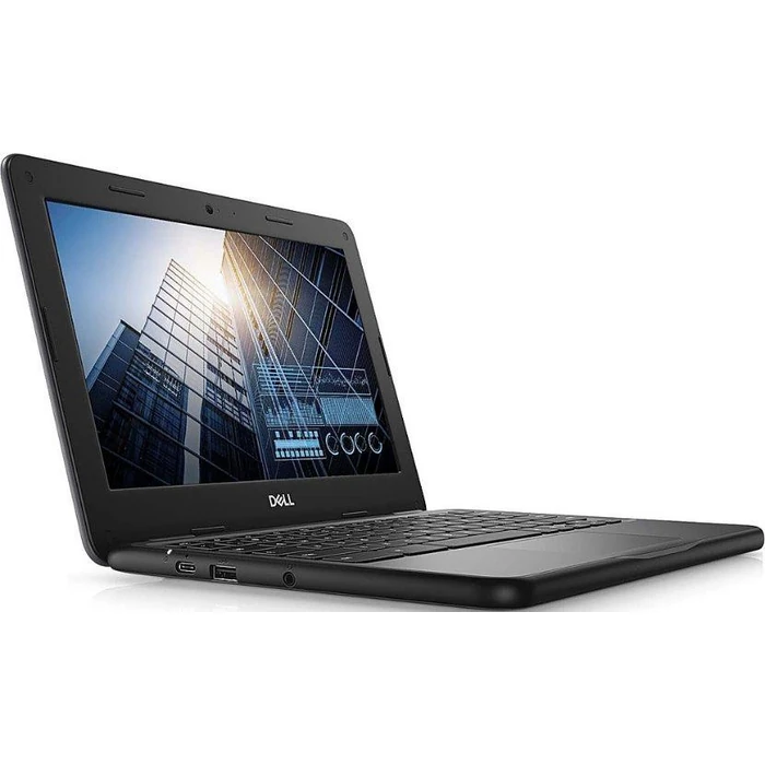 Dell Chromebook 11 3100 Laptop 11.6" - Black - Intel Celeron N4020 1.1GHz - 4GB RAM - 32GB by Dell - Image 2