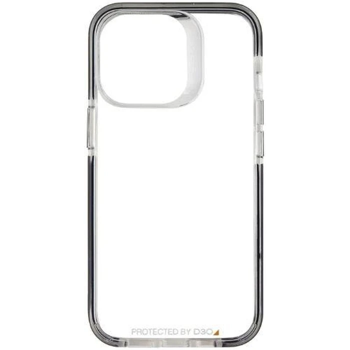 ZAGG Gear4 Santa Cruz Series Hard Phone Case for Apple iPhone 13 Pro - Clear/Black by ZAGG - Refurbished - Brand New condition