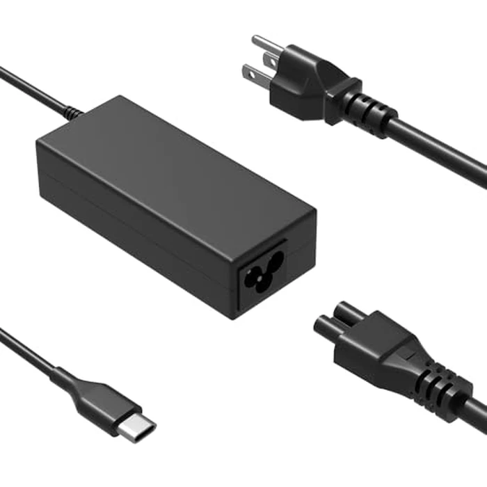 HSXIRQA Chromebook Charger 45W Fit for HP Lenovo Dell Acer Asus Samsung Google Chromebook Laptop Computer USB Type C Universal Power Adapter Cord by HSXIRQA - Used - Good condition - CA$13.80