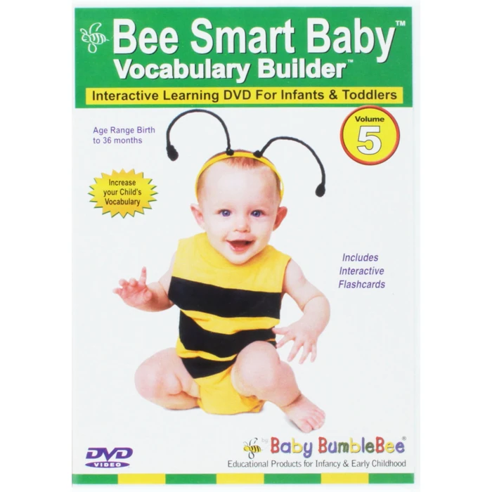 Bee Smart Baby, Vocabulary Builder 5 by Baby Bumblebee - Used - Acceptable condition - US$3.20