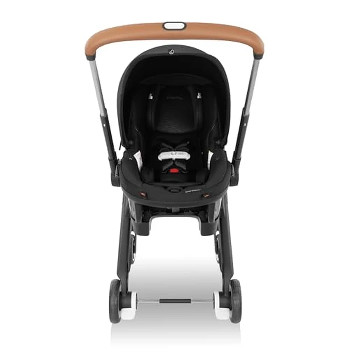 Evenflo Gold Shyft DualRide Infant Car Seat Stroller Combo w Carryall Storage & Extended Canopy - Onyx Black by Evenflo - Image 3