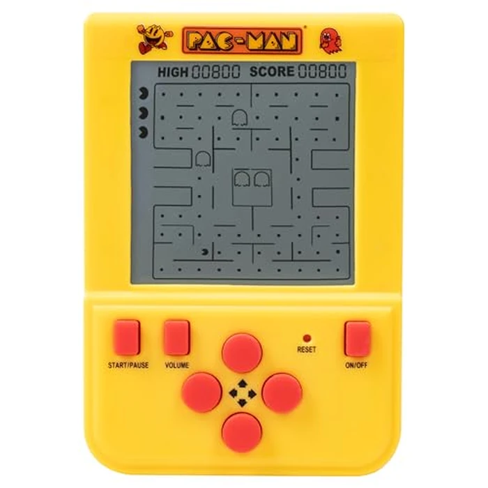 Pac-Man Mini Arcade Keychain - Handheld LCD Game with Classic PAC-Man Gameplay & Sounds, Retro Portable Gaming Toy, Official Collectible by Fizz Creations. by Fizz Creations - Used - Like New condition - US$16.14