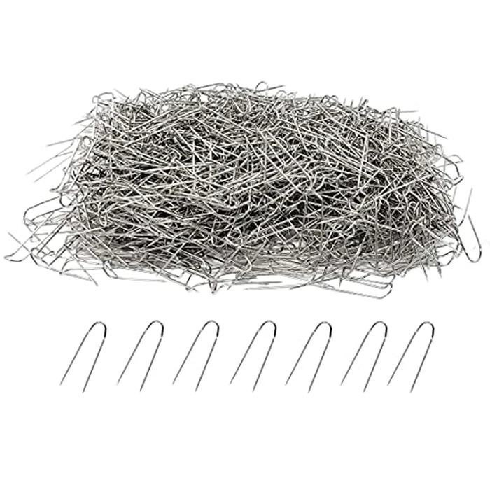 Rosenthal Collection U-Pins, U Shape Jewelry Display Chain Pad Showcase (Pack of 1000, Silver) by Rosenthal Collection - Used - Like New condition - US$11.68