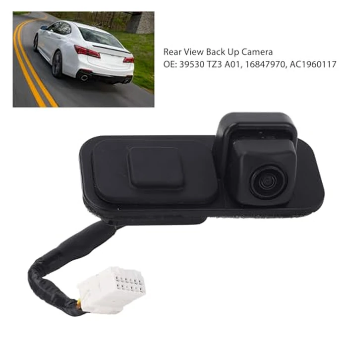 Rear View Camera AC1960117 Reverse Parking Assist Backup Camera Replacement for TLX 2015 to 2020 Boosting Parking Safety and Precision by Aramox - Image 3