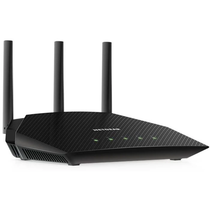 Netgear 4-Stream AX1800 Dual-Band WiFi 6 Router (RAX10) - Black by Netgear - Refurbished - Excellent condition