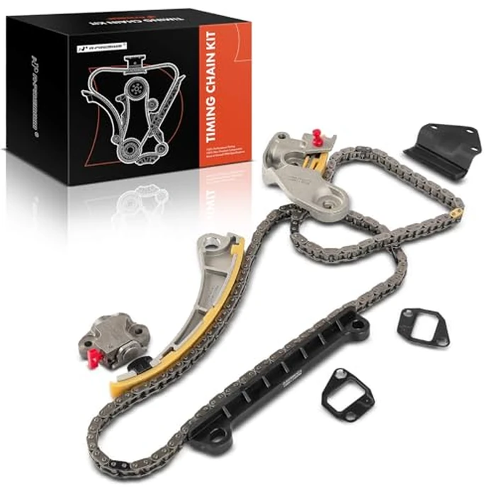 A-Premium 7PCS Engine Timing Chain Kit W/Tensioner & Guide Compatible with Suzuki & Chevrolet - SX4 2007-2009, Aerio 2002-2007, Esteem 1999-2002, Sidekick, Vitara, Tracker - L4 1.8L 2.0L 2.3L by A-premium - Used - Very Good condition - CA$55.44