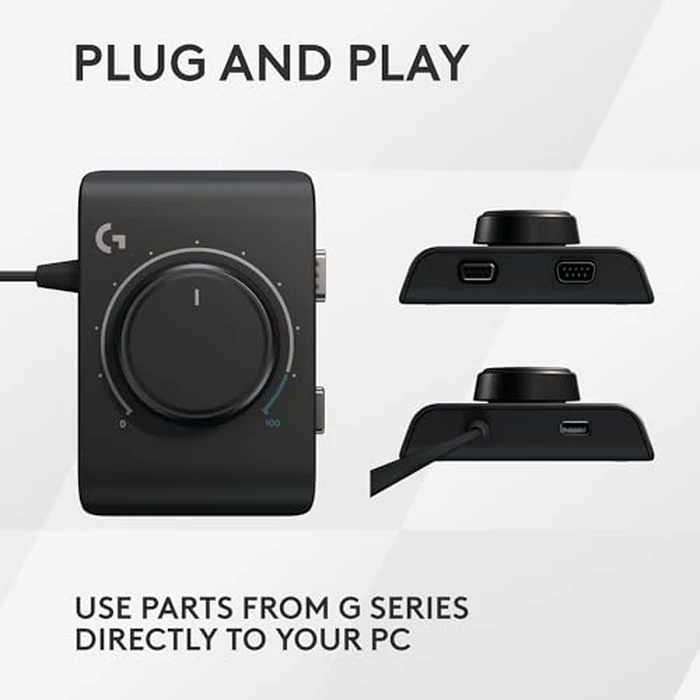 Logitech G Racing Adapter for Xbox Series X|S, Xbox One, PlayStation 4, and PlayStation 5 Consoles and PC by Logitech G - Image 3