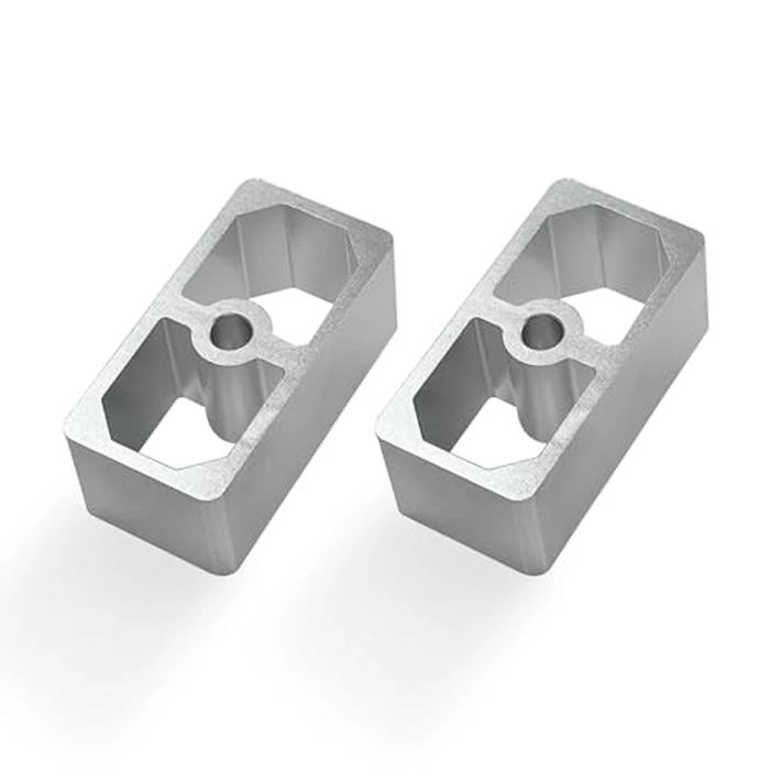 QGHAUC Universal Leaf Spring Lowering Block Kit, 2 Inch, 2-1/2" Wide, 5" Long, Zinc-Plated U-Bolts, Premium Steel Construction for Long-Lasting Finish by QGHAUC - Image 2