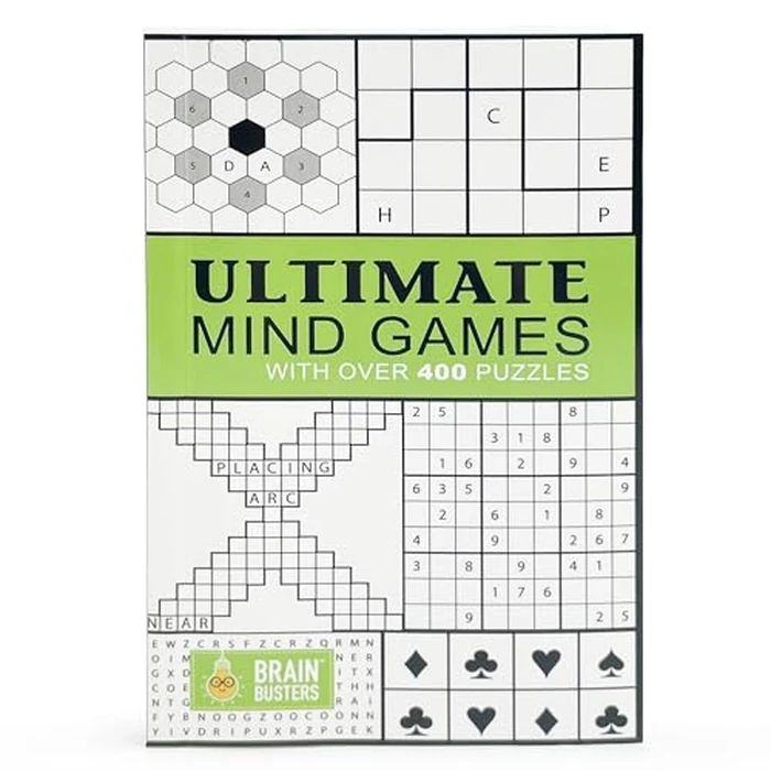 Ultimate Mind Games: With Over 400 Puzzles (Brain Busters) by Cottage Door Press - Used - Acceptable condition - US$5.82