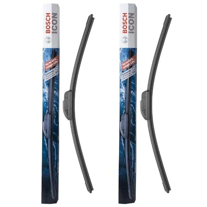 BOSCH 24A20A ICON Beam Wiper Blades - Driver and Passenger Side - Set of 2 Blades (24A & 20A) by Bosch - Image 2