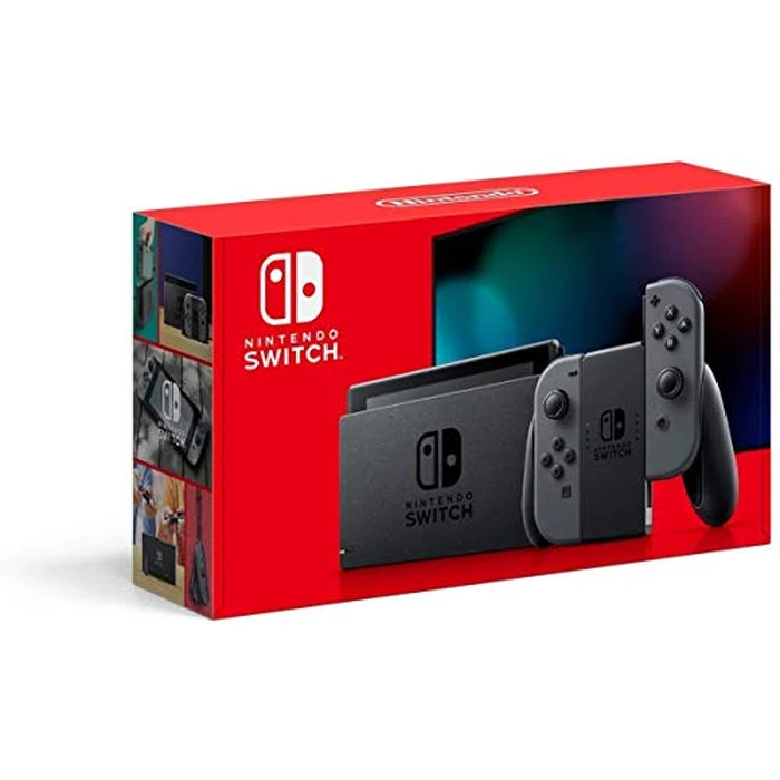Nintendo Switch with Gray Joy‑Con - HAC-001(-01) by Nintendo - Image 1