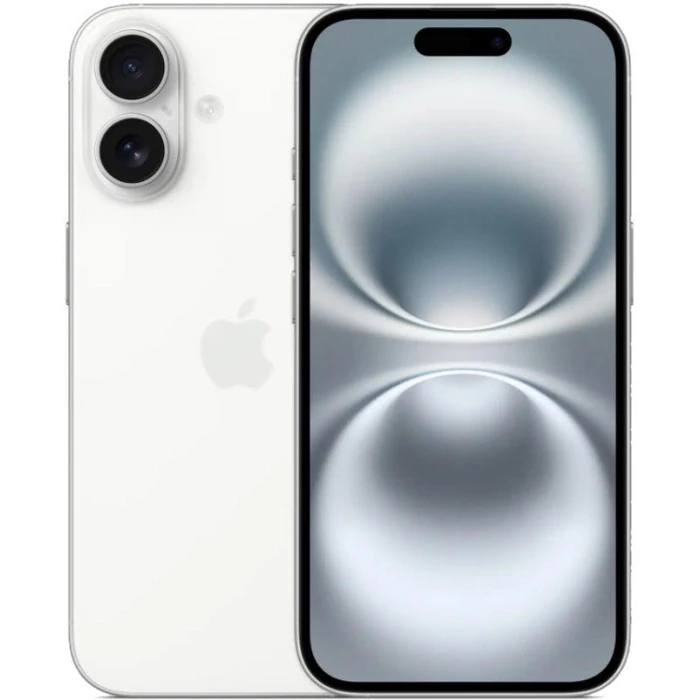iPhone 16 - 128GB - eSIM - White - Unlocked by Apple - Refurbished - Acceptable condition