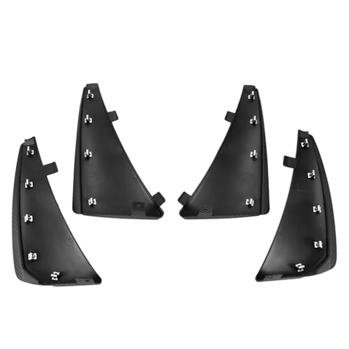 Motoforti Mud Flaps Splash Guards Mud Guards for Chevrolet Corvette C8 2021-2024 W/Mount Accessories by Motoforti - Used - Very Good condition - CA$29.38