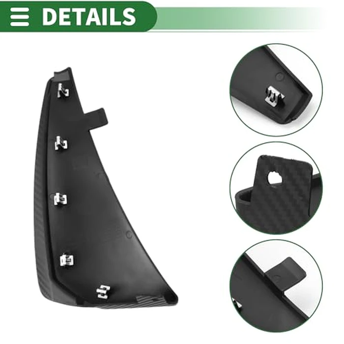 Motoforti Mud Flaps Splash Guards Mud Guards for Chevrolet Corvette C8 2021-2024 W/Mount Accessories by Motoforti - Image 5