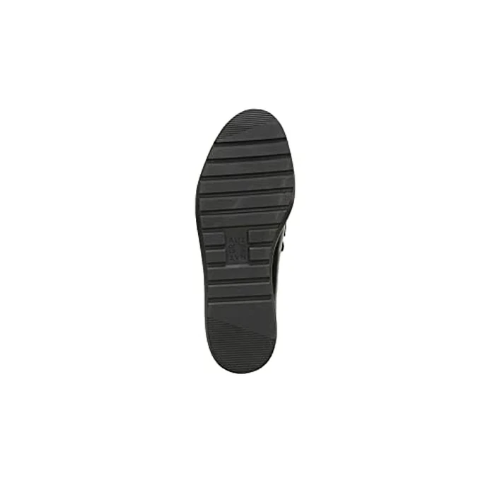 Naturalizer Womens Adaline Slip On Lightweight Platform Loafer, Black Leather, 12 Wide by Naturalizer - Image 9