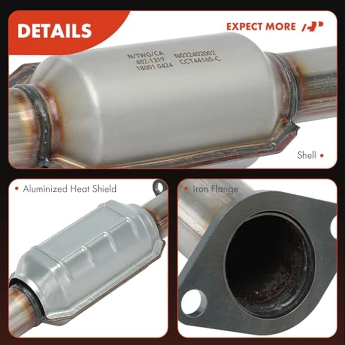 A-Premium Catalytic Converter with Gasket Kit Direct-Fit Compatible with Kia Sorento 2014-2020 2.4L & Hyundai Santa Fe Sport 2013-2018 2.4L, E.P.A. Compliant, Replace# EC41286 by A-Premium - Image 8