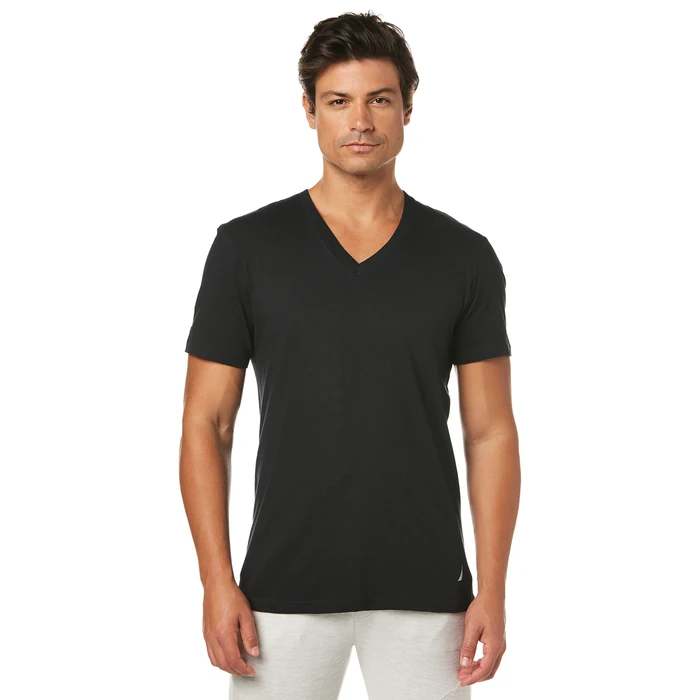 Nautica Men's Cotton V-Neck 3-Pack T-Shirts by Nautica - Image 2