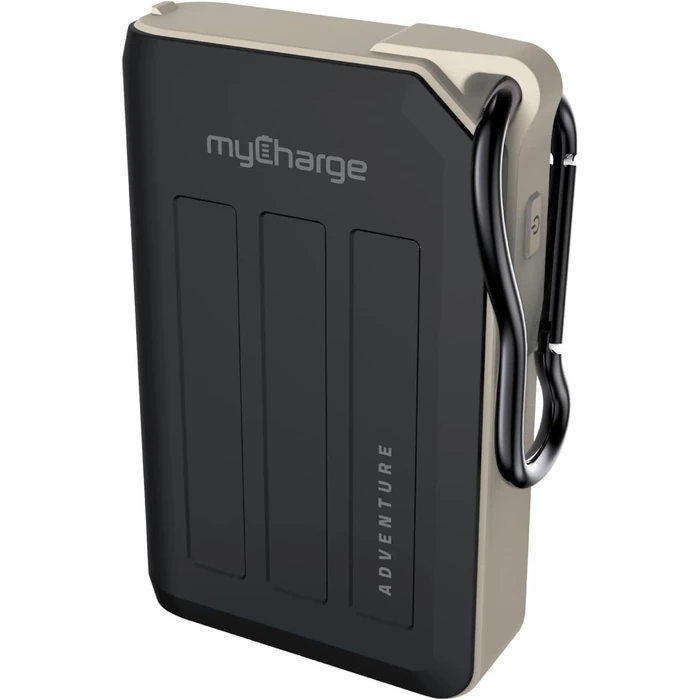 myCharge Adventure H20 Turbo 10050mAh USB-C Portable Power Bank - Black by myCharge - Refurbished - Excellent condition