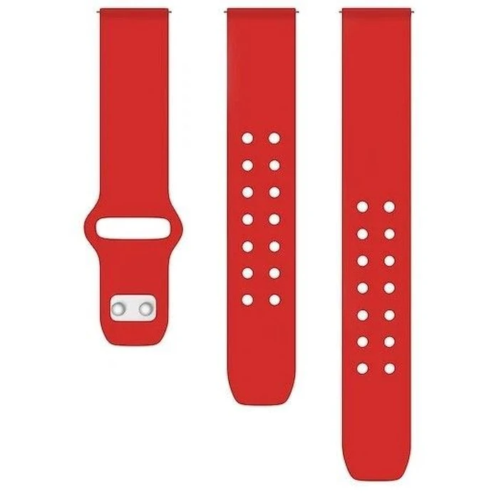 Samsung Quick Change Silicone Sport Band 20mm - Red by Samsung - Refurbished - Brand New condition