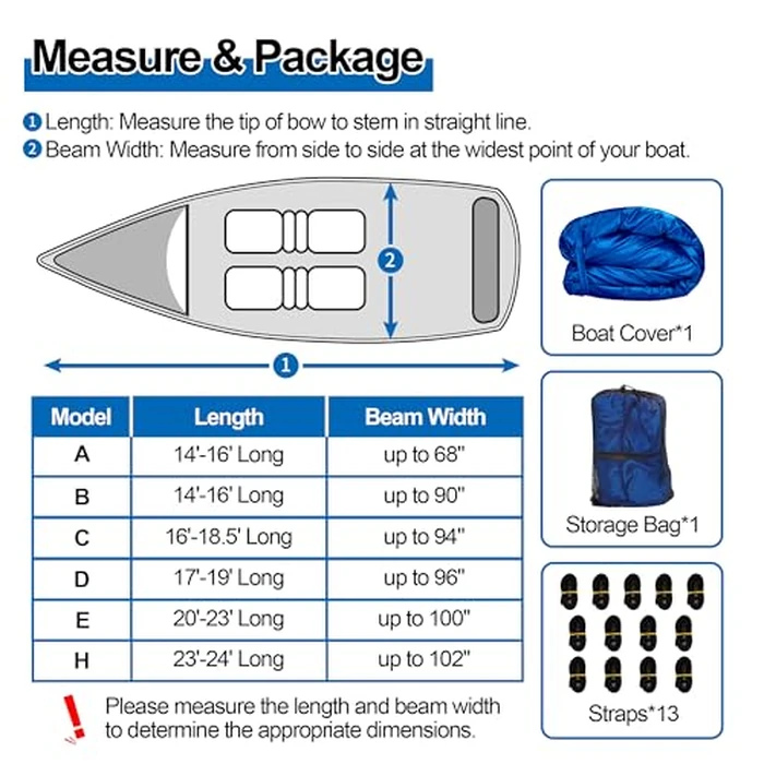 iCOVER Trailerable Boat Cover- 20'-23' Waterproof Heavy Duty Marine Grade Polyester, Fits V-Hull,Fish&Ski,Pro-Style,Fishing Boat,Runabout,Bass Boat, up to 20ft-23ft Long X 100" Wide by i COVER - Image 6