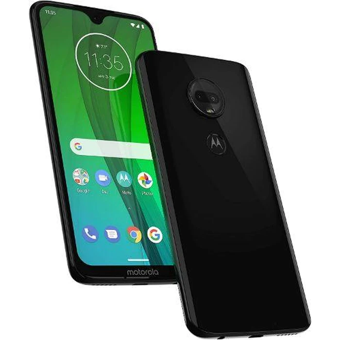 Motorola Moto G7 - 64GB - 1 Physical SIM - Ceramic Black - Unlocked by Motorola - Refurbished - Good condition - US$96.46