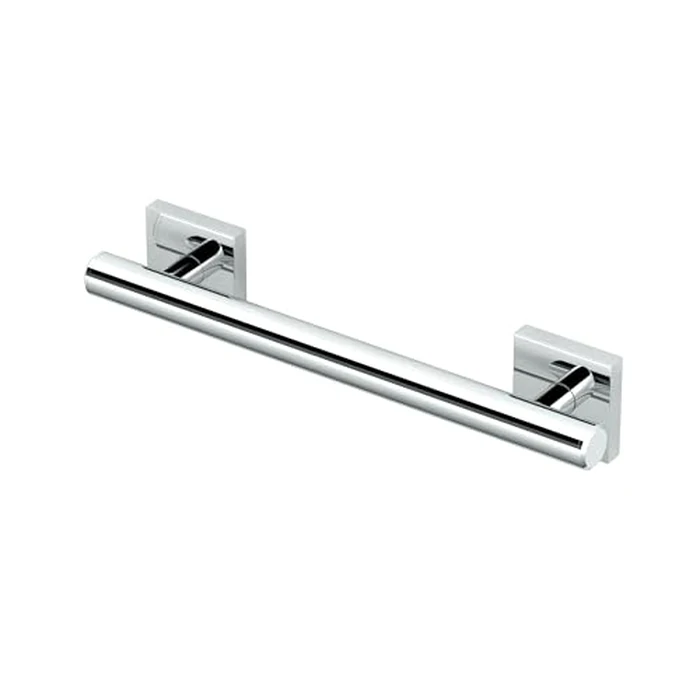 Gatco 940 Elevate 12" L Grab Bar, Chrome/ADA Compliant Stainless Steel Safety Grab Bar for Bathroom by Gatco - Used - Very Good condition - US$23.79