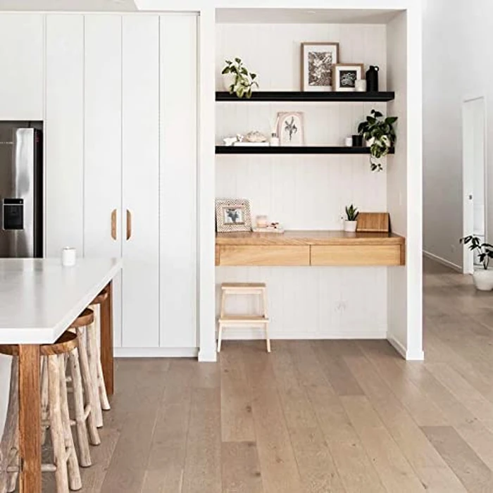 QEEIG Floating Shelves for Wall 47.2" Extra Long - Wall Mounted Shelf Bathroom Kitchen Living Room Bedroom Farmhouse Home Decor Display Bookshelf Large 47.2 x 9.3 inch Set of 2, Black (008-120B) by QEEIG - Image 6