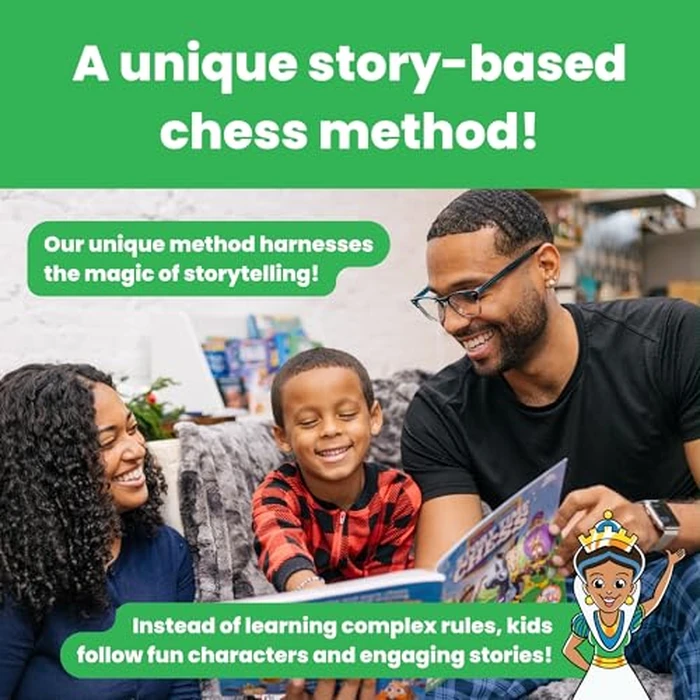 Story Time Chess: The Game - 2021 Toy of The Year Award Winner - Beginners Chess Set for Kids, Chess Sets for Boys & Girls Ages 3-103 by Story Time Chess - Image 2