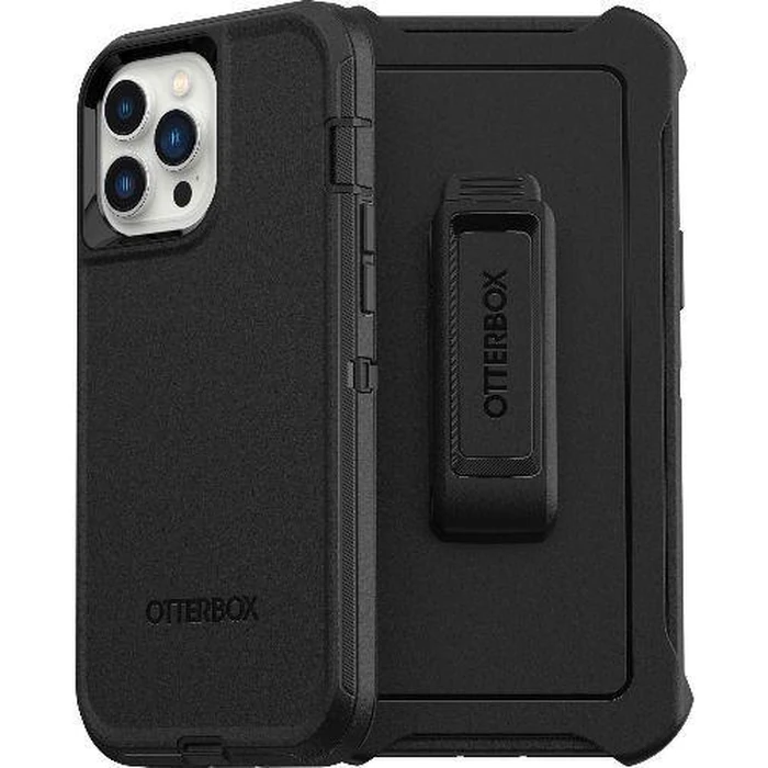 OtterBox Defender Series Phone Case for iPhone 13 Pro Max - Black by OtterBox - Refurbished - Brand New condition