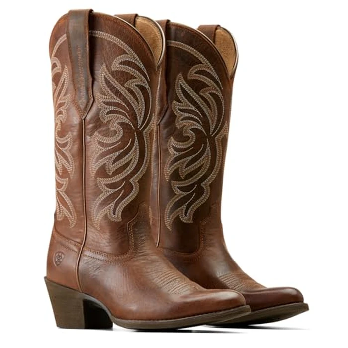 ARIAT Women's Heritage J Toe Stretchfit Western Boot, Sassy Brown, 7.5 by ARIAT - Image 6