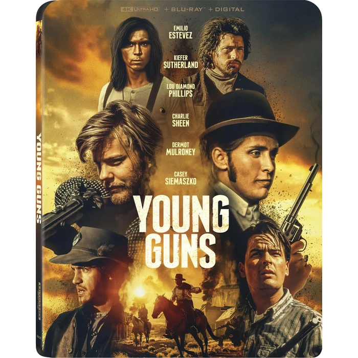 Young Guns - BLURAY, Digital, 4K ULTRA HD [4K UHD] by Lionsgate - Used - Good condition